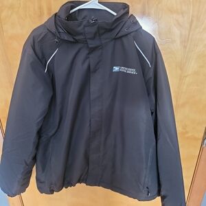 Core 365 Mens Region 3 in 1 Jacket Men XL Black Fleece Liner warm Logik New USPS